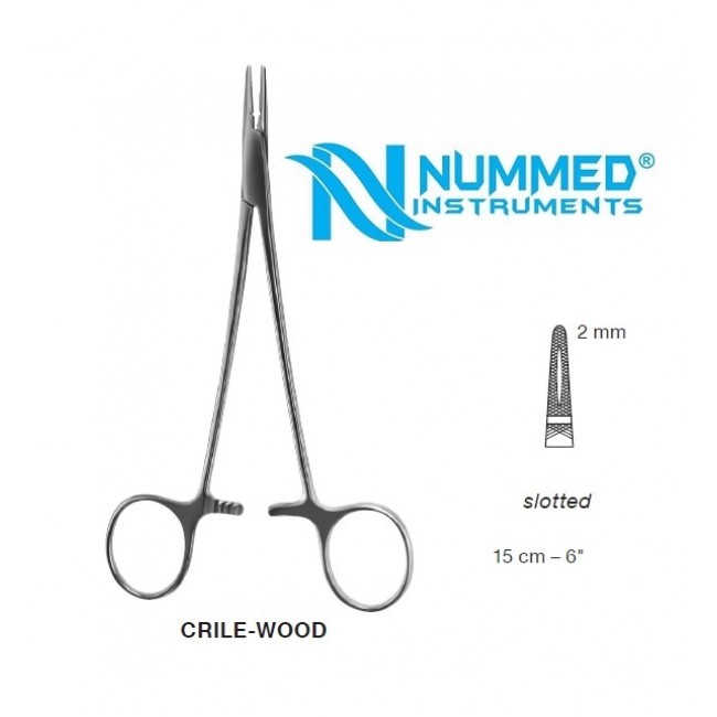 Crile-Wood Needle Holder,15 cm